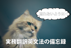 実務翻訳英文法