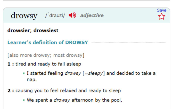 drowsys