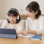 NOVAバイリンガルKIDSに通う小学生が家庭で英語時間を増やす場面